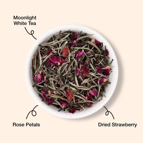 Infused Kettle Moonlight Strawberry White Tea | 50gm - Image 3